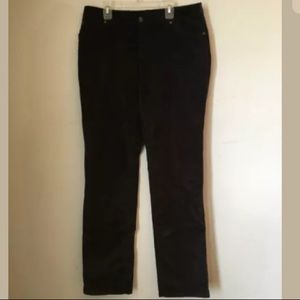 J Jill Brown Stretch Slim Leg Cords Corduroys 8